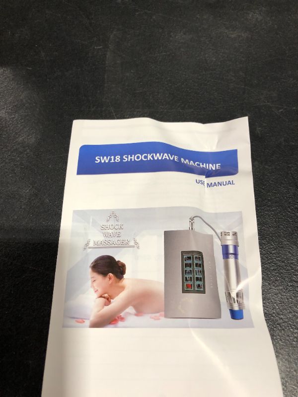 Photo 1 of ED Shock Wave Therapy Machine ixaer Muscle Pain Relief Shockwave Massager Acoustic Treat Device for Erectile Dysfunction Treatments Portable Physiotherapy Massage Gun for Body Relax 110V
