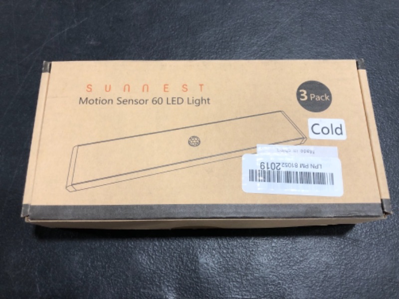 Photo 3 of LED Closet Light, 60 LED Rechargeable Motion Sensor Closet Lights, New Upgrade to Bright 500 Lumen, Under Cabinet Light, Magnetic Wireless Stick Anywhere Night Light, Stairs, Kitchen, Hallway (3 Pack)
PHOTO FOR REFERENCE.