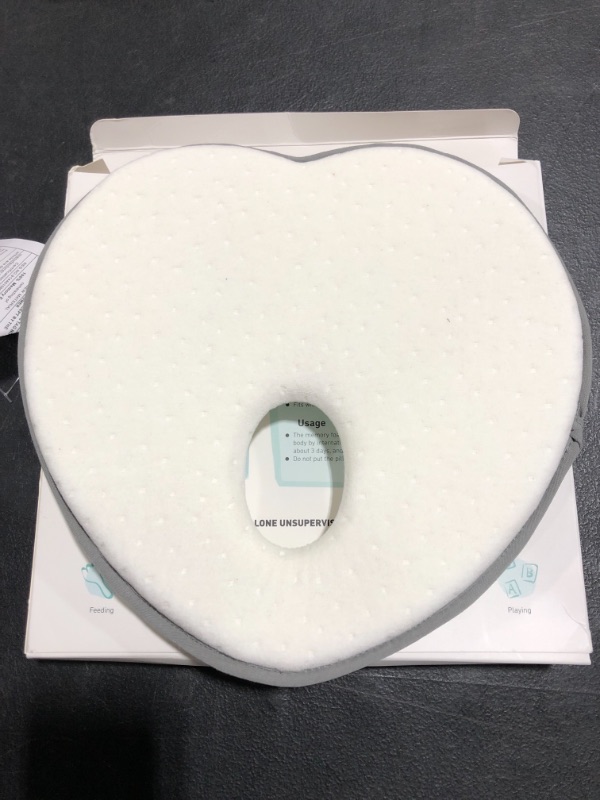 Photo 3 of BABEBAY HEAD SHAPING PILLOW, MEMORY FOAM. AGES 0+. OPEN BOX, PRIOR USE POSSIBLE.