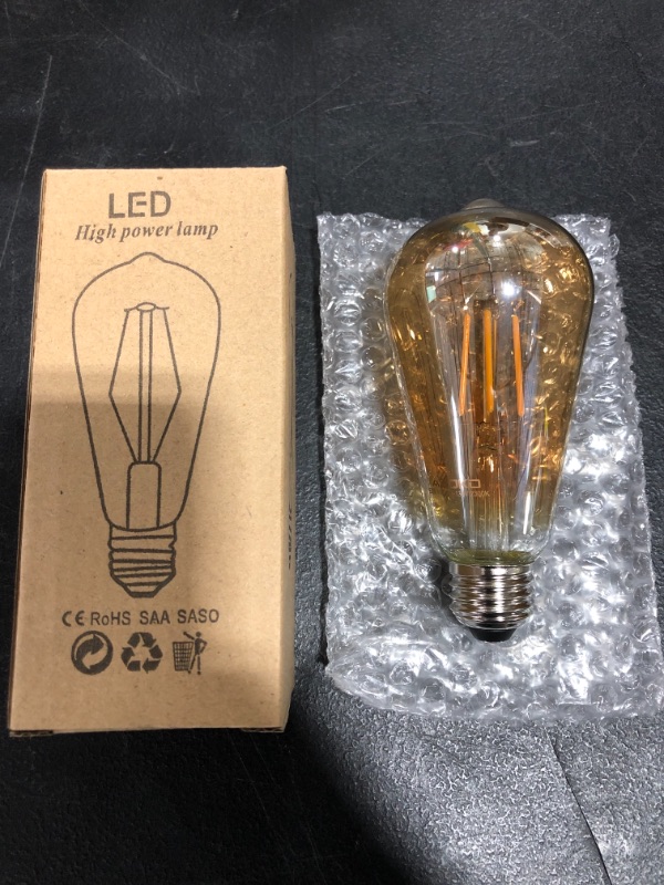 Photo 1 of ASOKO LED HIGH POWER LAMP EDISON STYLE BULBS 12 PACK