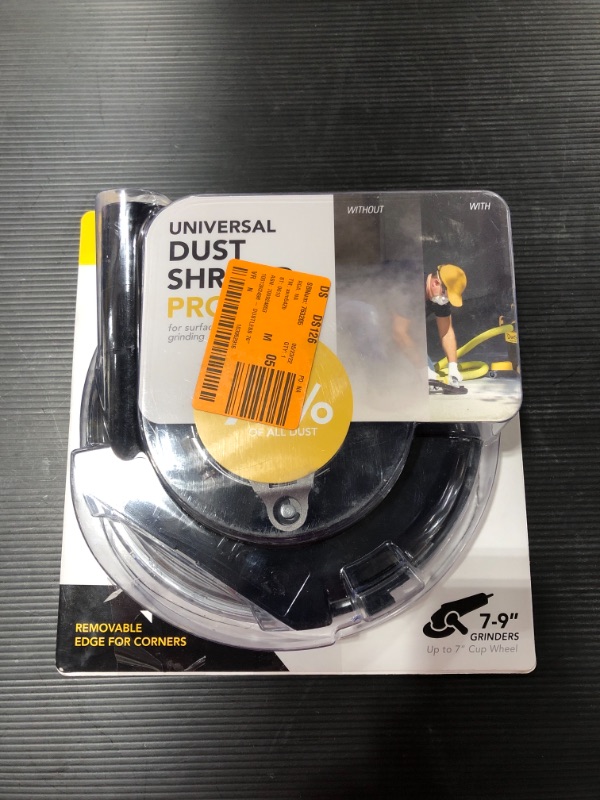 Photo 3 of 7 in. Universal Dust Shroud Pro for Angle Grinders. OPEN PACKAGE.
