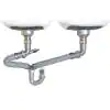 Photo 1 of 1-1/2 in. All-in-One Drain Kit for Double Bowl Kitchen Sinks
