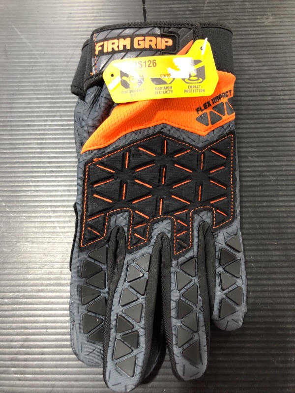 Photo 1 of FIRM GRIP WORK GLOVE , FLEX IMPACT. SIZE MEDIUM. NEW WITHOUT TAGS.