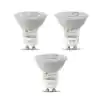 Photo 1 of 50-Watt Equivalent MR16 GU10 Dimmable Recessed Track Lighting 90+ CRI Frosted Flood LED Light Bulb, Daylight (3-Pack)
