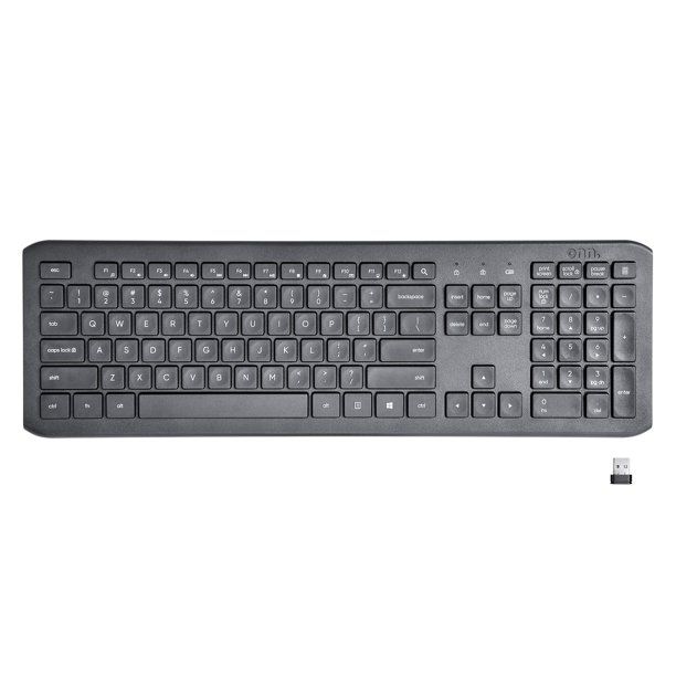 Photo 1 of onn. Wireless Silent Fullsize Keyboard
