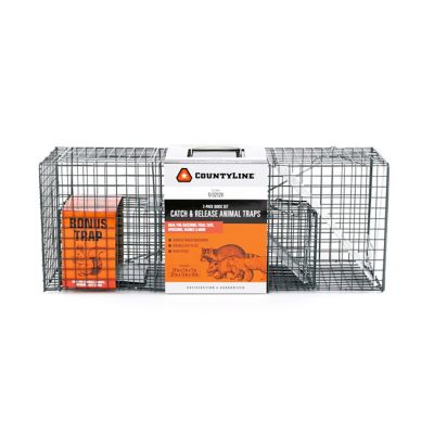 Photo 1 of CountyLine  2-Door Catch and Release Live Animal Traps, 2-Pack
