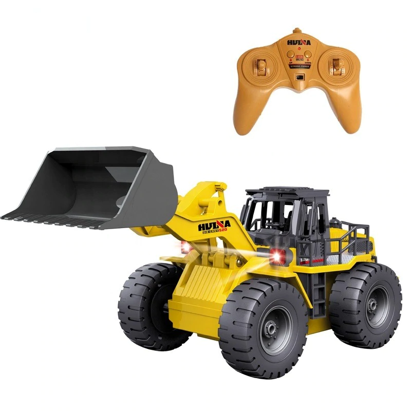 Photo 1 of Remote Control Bulldozer Toys 1:18 Hobby RC Trucks Caterpillar Aluminum Alloy Rc Front Loader 4WD