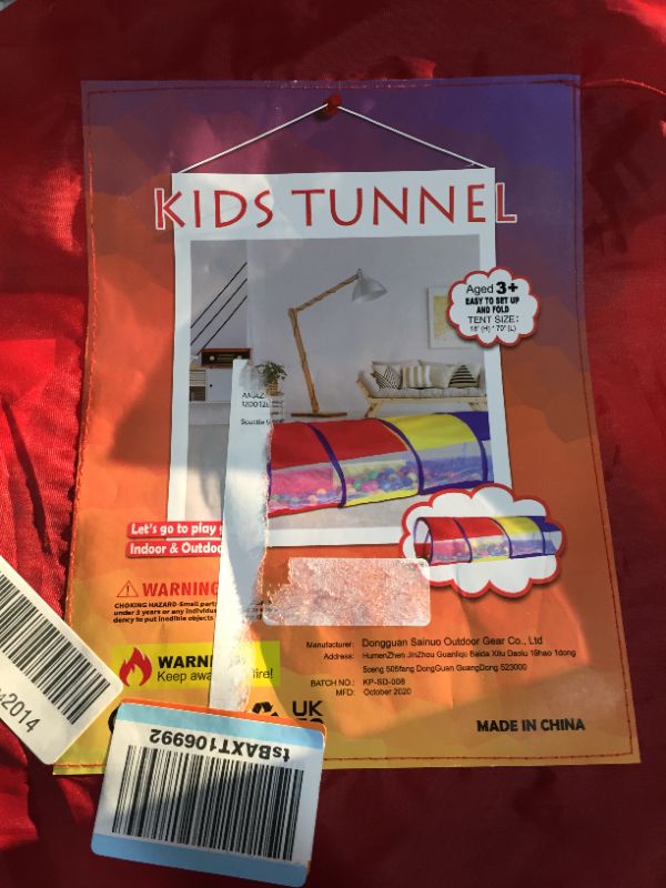 Photo 1 of Kids collapsible tunnel