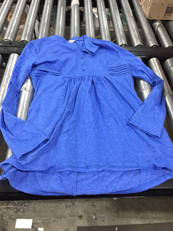 Photo 1 of Size L, blue long sleeve