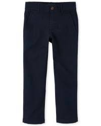 Photo 1 of Boys Uniform Stretch Skinny Chino Pants, size 10 talle 