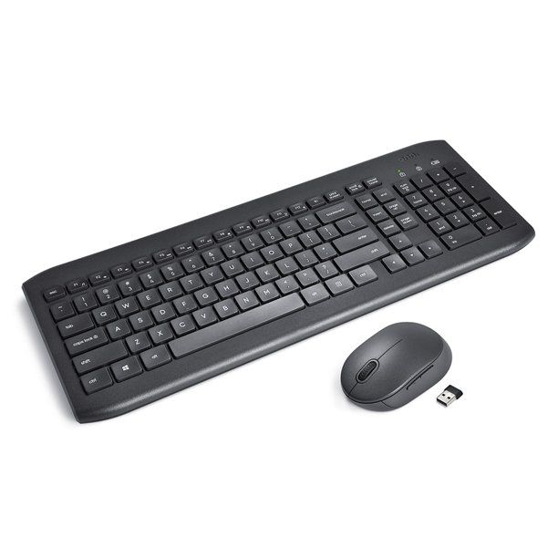 Photo 1 of onn. Wireless Keyboard and Mouse Combo, Fullsize Keyboard and 5-Button mouse
