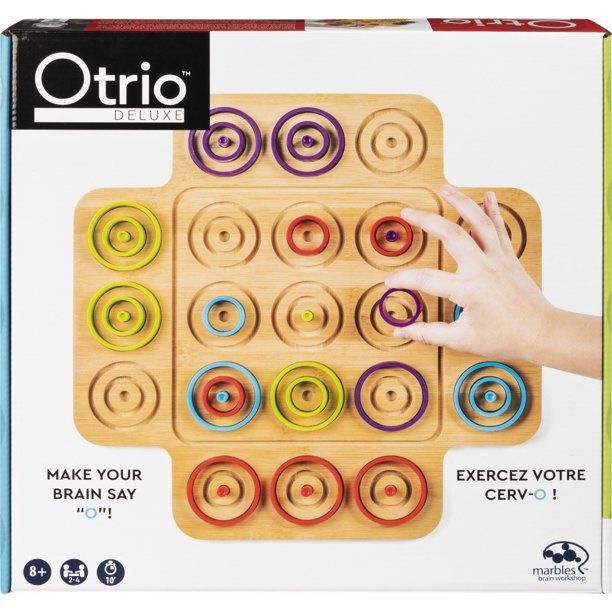 Photo 1 of Otrio Wood Strategy-Based Board Game for Adults, Families and Kids Ages 8 & up
