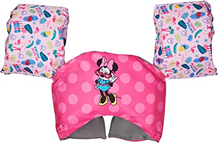 Photo 1 of SwimWays Disney Character Learn-to-Swim USCG Approved Kids Life Jacket, Minnie Mouse
