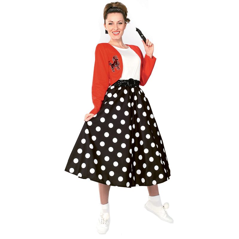 Photo 1 of Polka Dot Rocker Costume for Adult SZ L
