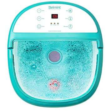 Photo 1 of Pedicure Foot Spa - Heated Foot Bath Spa, Foot Soak Tub, Foot Spa Soak - Tall Pedicure Foot Soak with Shiatsu Massage and Callus Remover - Foot Massager Spa for Tired and Sore Feet
