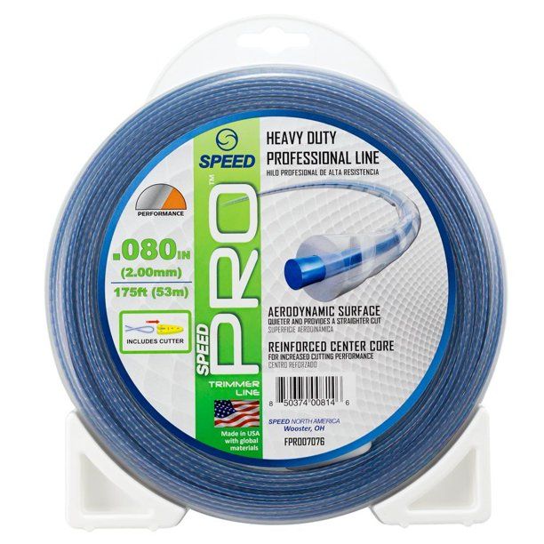 Photo 1 of 0.080 in. X 175 Ft. Heavy-Duty Professional Trimmer Line for Cordless and Gas Trimmers
