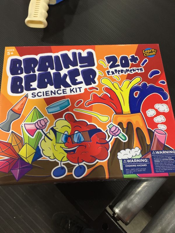 Photo 2 of Learn & Climb Science Kit for Kids- a Variety of 21 Science Experiments and Name Tag Included!
