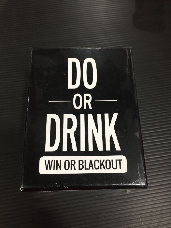 Photo 2 of Do or Drink - Party Card Game - for College, Camping, 21st Birthday, Parties - Funny for Men & Women
