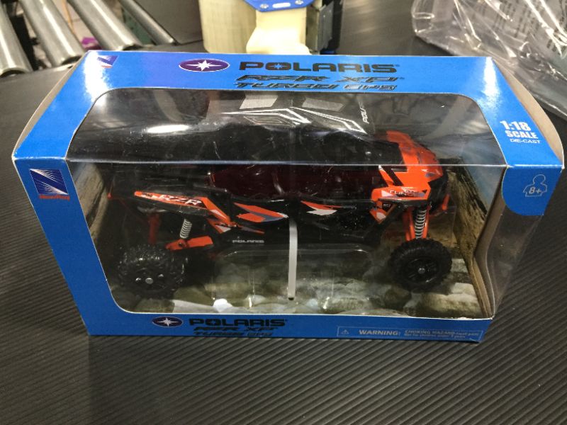 Photo 2 of 1/18 Polaris Rzr Xp 4 Turbo Eps (spectra Orange)
