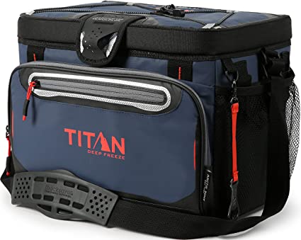 Photo 1 of Arctic Zone Titan Deep Freeze Zipperless Hardbody Coolers - Sizes: 9, 16, 30 and 48 Can - Colors: Navy, Moss, Process Blue, Pine, Citrus, Gray, Blue Lagoon

