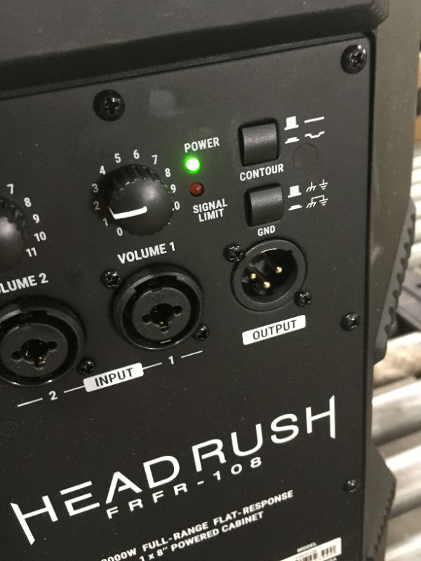 Photo 1 of HeadRush FRFR-108 | 2000W Full-Range Flat-Response Powered Guitar Cabinet
