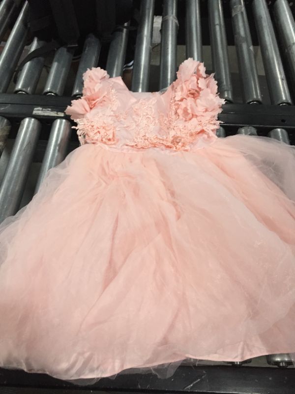 Photo 1 of LITTLE GIRLS DRESS PINK SZ 5T