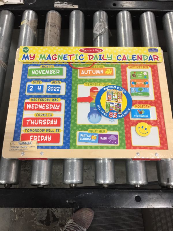 Photo 2 of Melissa & Doug My First Daily Magnetic Calendar

