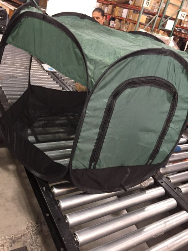 Photo 1 of collapsible dog tent green 