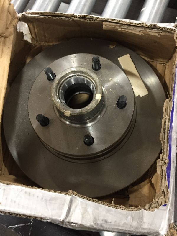 Photo 2 of ACDelco 19287184 - ACDelco Silver Non-Coated Brake Rotor
