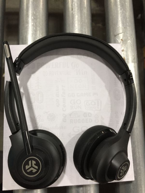 Photo 1 of JLab Audio Go Work Wireless on-ear Headset - Black
