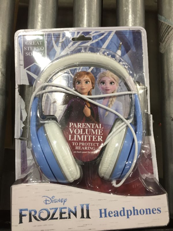 Photo 2 of Disney Frozen Youth Headphones with Share Port and Volume Limiter for Girls Ages 3 Years and up
