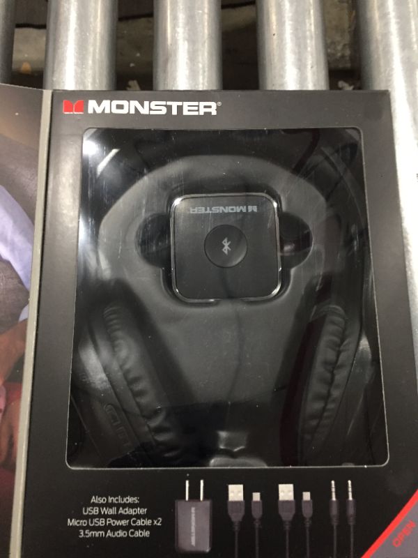 Photo 2 of Monster HDTV Wireless Headphone Kit with Bluetooth Transmitter
