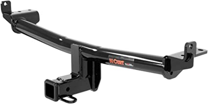 Photo 1 of CURT 13238 Class 3 Trailer Hitch, 2-Inch Receiver, Round Tube Frame, Fits Select Audi Q3, Quattro , Black
