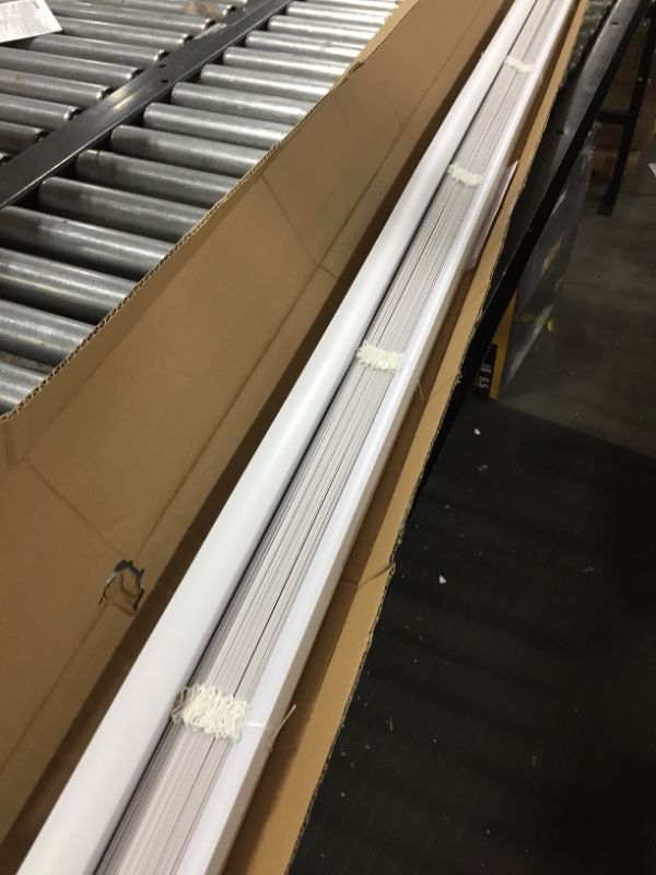 Photo 1 of 1" Cordless Vinyl Mini Blind - White
