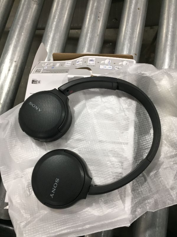 Photo 1 of Sony WH-CH510 Wireless on-Ear Headphones - Black (WHCH510-B)
