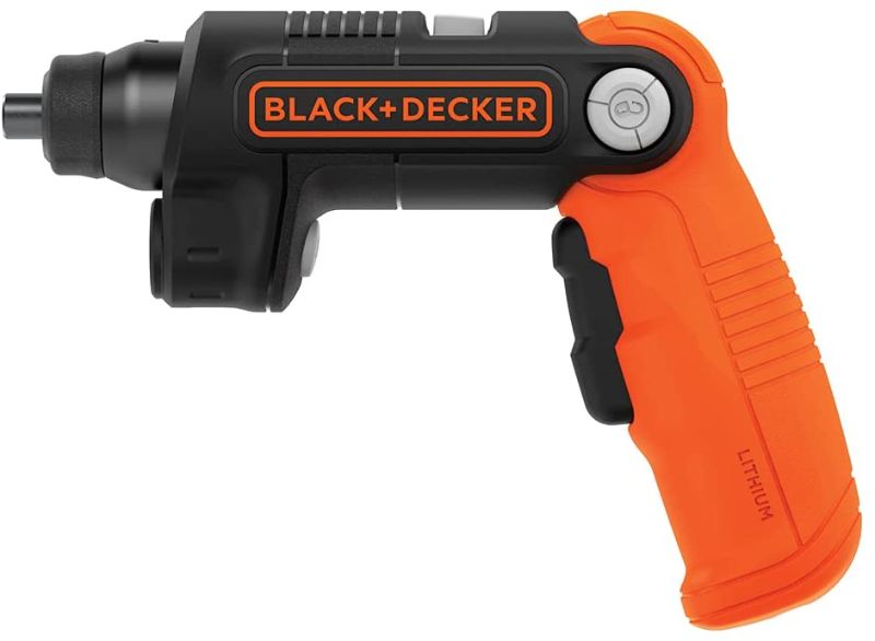 Photo 1 of BLACK+DECKER 4V MAX* Cordless Screwdriver with LED Light (BDCSFL20C)
