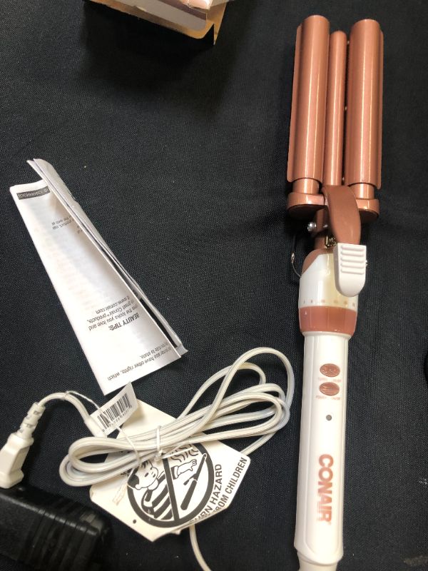 Photo 2 of Conair Double Ceramic 1-Inch Curling Iron
