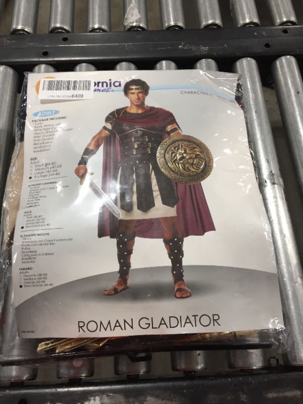 Photo 2 of California Collection Roman Gladiator Warrior Costume XL

