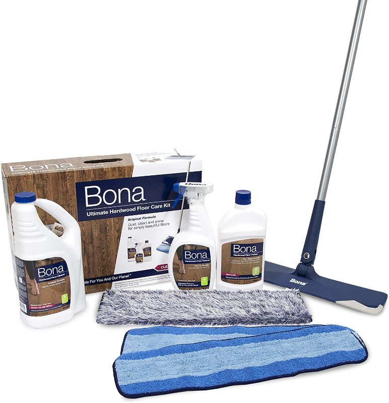 Photo 1 of Bona Ultimate Hardwood Floor Care Kit, Clean, Shine, and Protect Wood Floors
