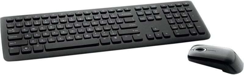 Photo 1 of Verbatim Wireless Slim Keyboard and Optical Mouse - Black
