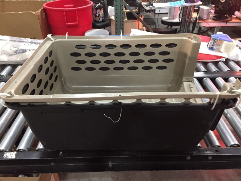 Photo 1 of 28x20 inch Tan and Black Dog crate 