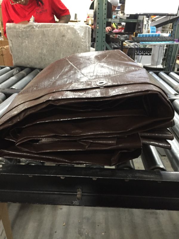 Photo 1 of 120x250 inch Brown Tarp 