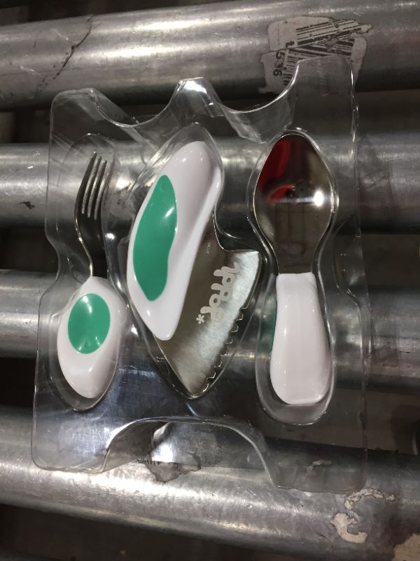 Photo 1 of Doddl Cutlery Set - Green
