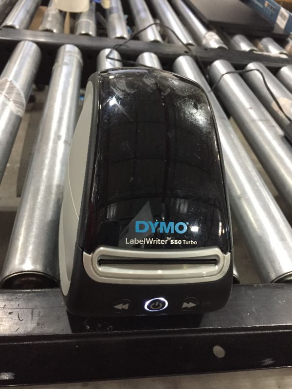 Photo 3 of DYMO LabelWriter 550 Turbo Label Printer, Label Maker with High-Speed Direct Thermal Printing, Automatic Label Recognition, Prints Variety of Label Types Through USB or LAN Network Connectivity
