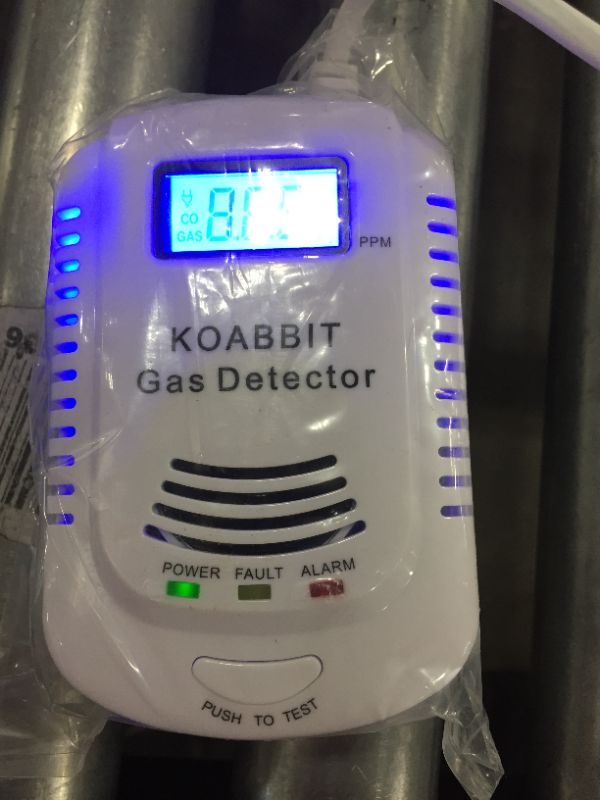 Photo 2 of Combination Natural Gas and Carbon Monoxide Detector Plug in 2-in-1 Co Detector and Combustible Gas Detector,Propane,LPG,Gas Leak Detector for Kitchen/Home,UL2034
