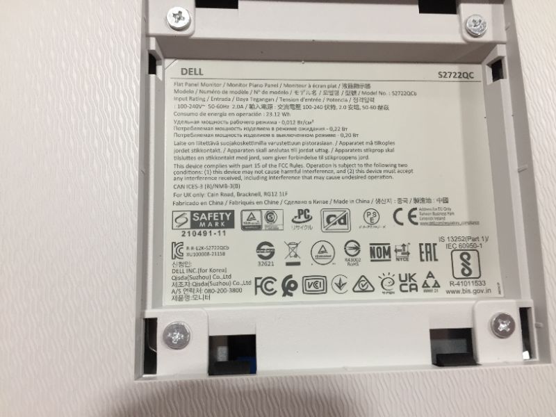 Photo 5 of Dell 27 4K UHD USB-C Monitor - S2722QC
