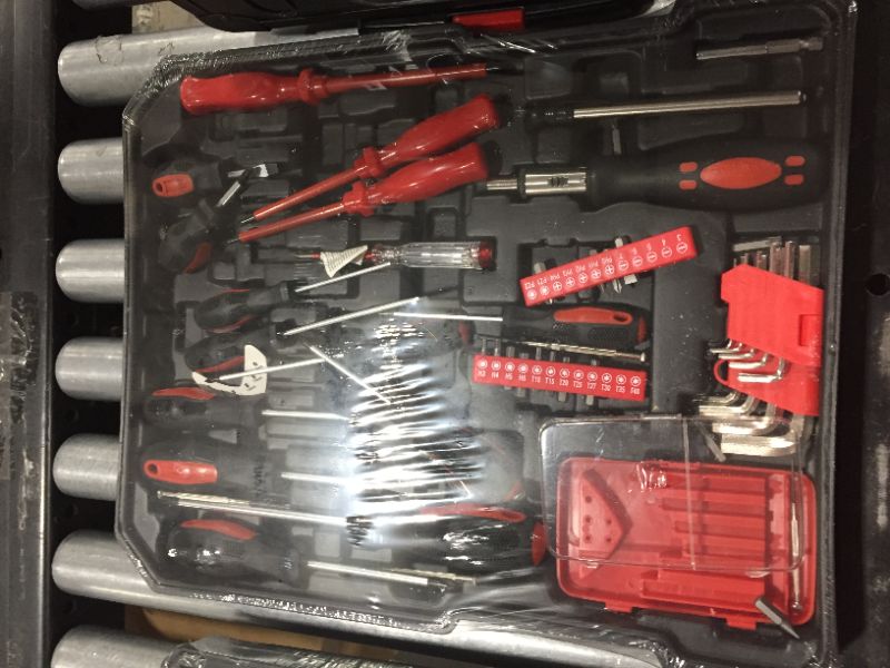 Photo 4 of 799 Piece Tool Kit,Household Machinery Repair Kit,Automotive Universal Repair Tool Kit with Aluminum Alloy Trolley Case Storage Box,Ideal for Manual Repairs,Daily Home Maintenance
