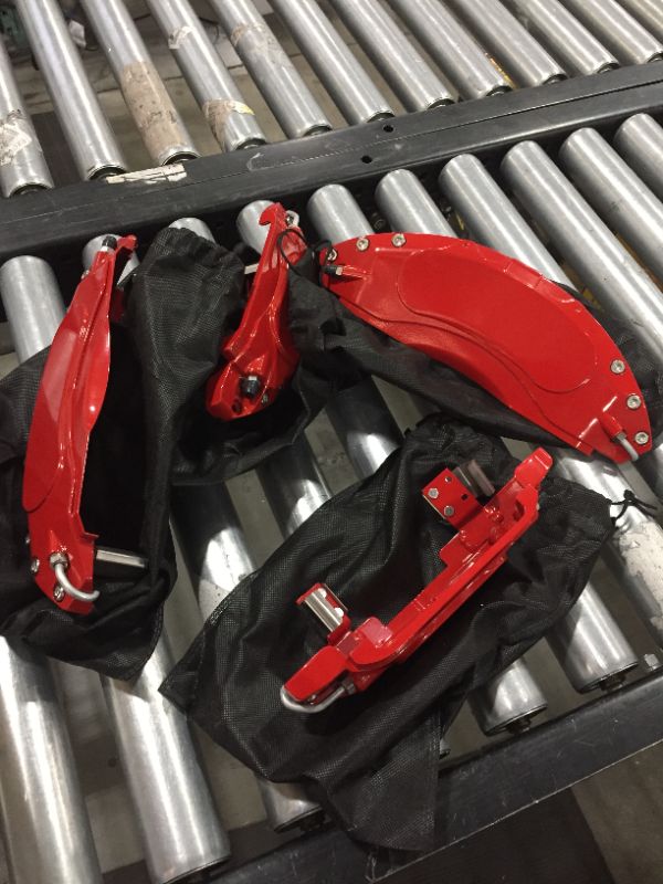 Photo 1 of AOOA Powder Coating Aluminum Red Caliper Cover 