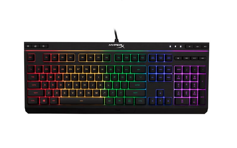 Photo 1 of HyperX Alloy Core RGB Membrane Gaming Keyboard
