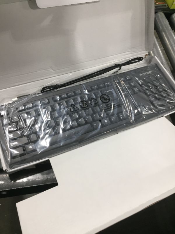 Photo 1 of Kensington Keyboard for Life Keyboard, Black
